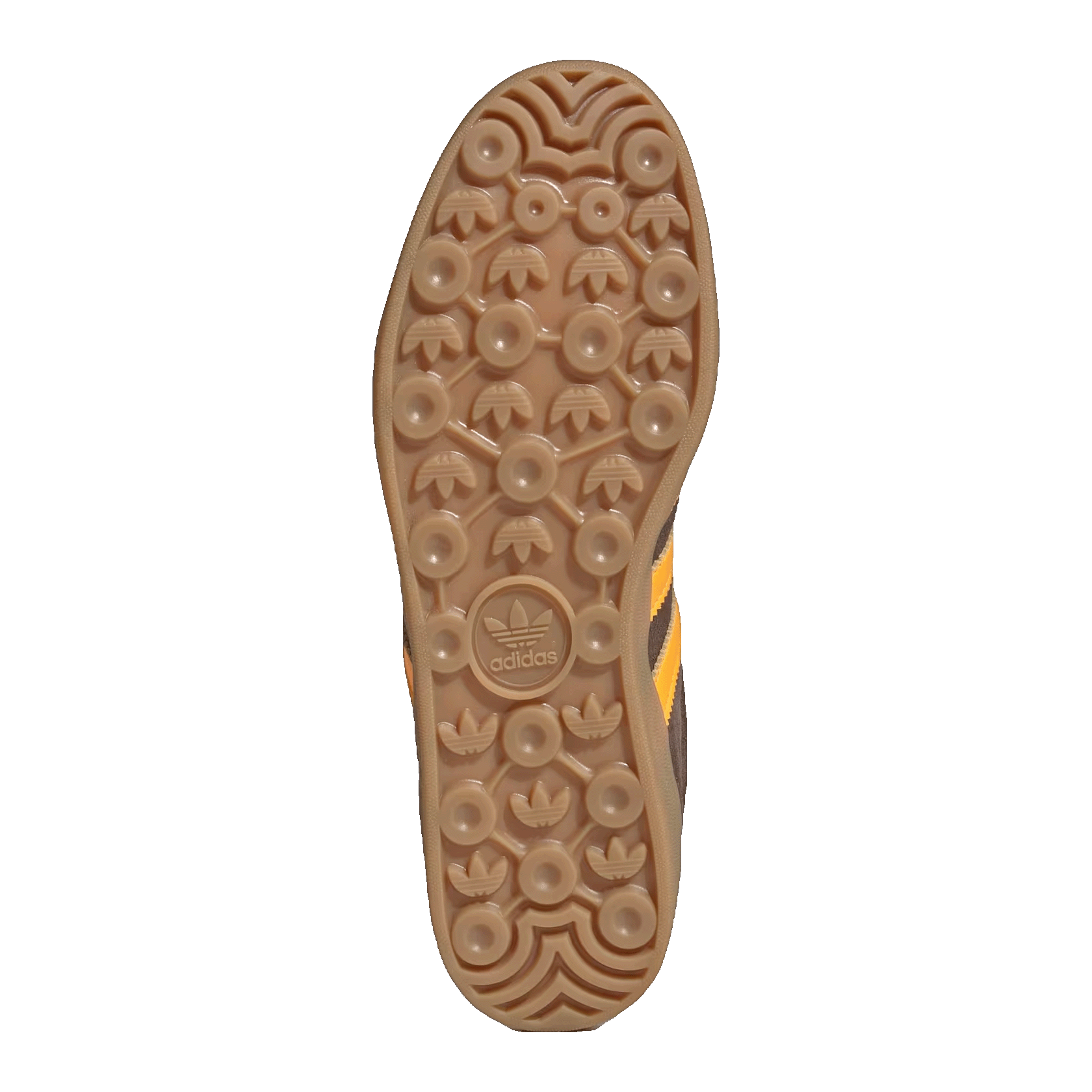 adidas Gazelle Indoor Brown Lucid Tangerine Sohle IH9659
