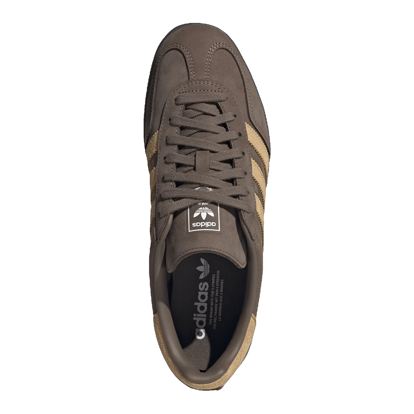 adidas Gazelle Indoor Cargo Brown Golden Beige Oben JQ8386