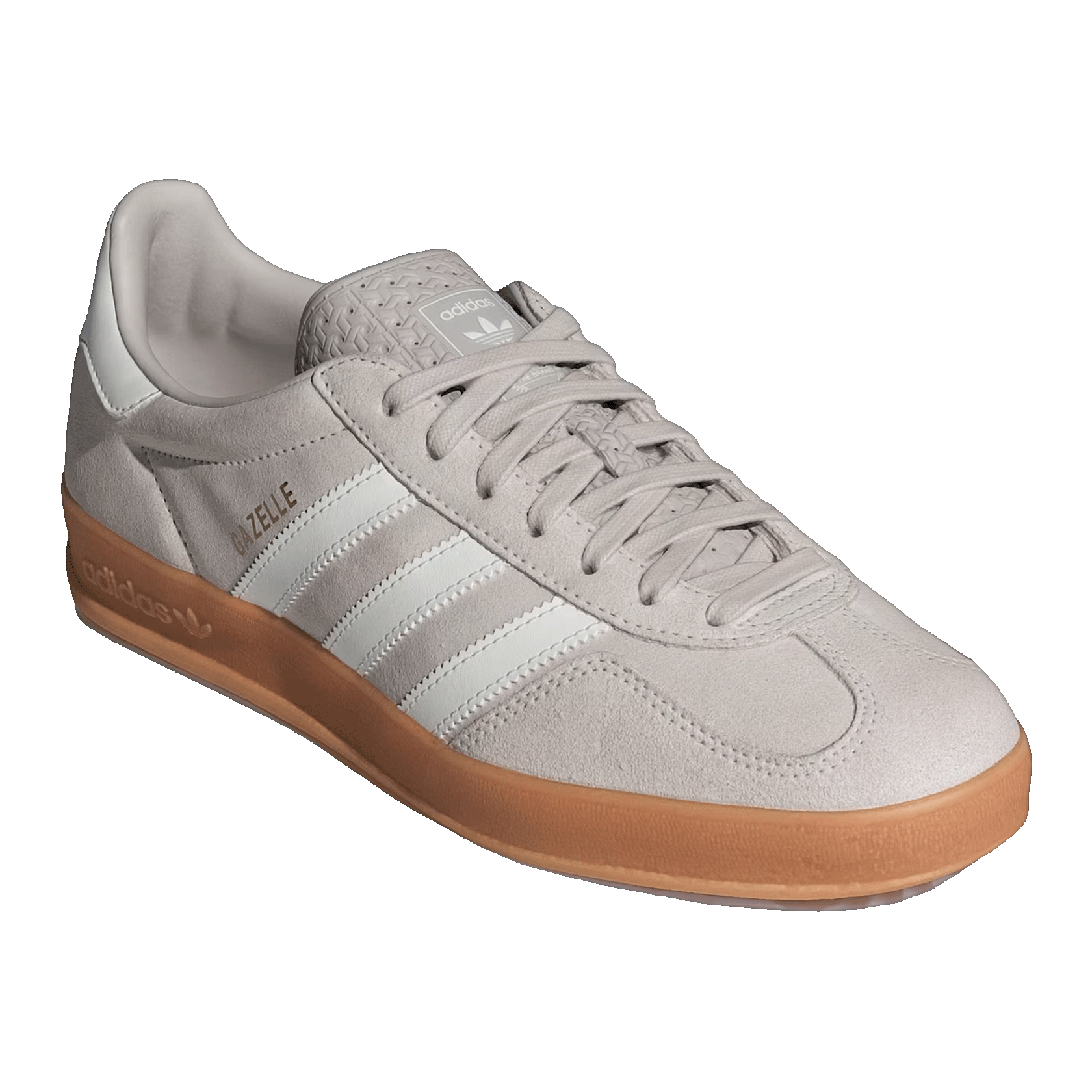 adidas Gazelle Indoor Chalk Pearl White Side HQ5153