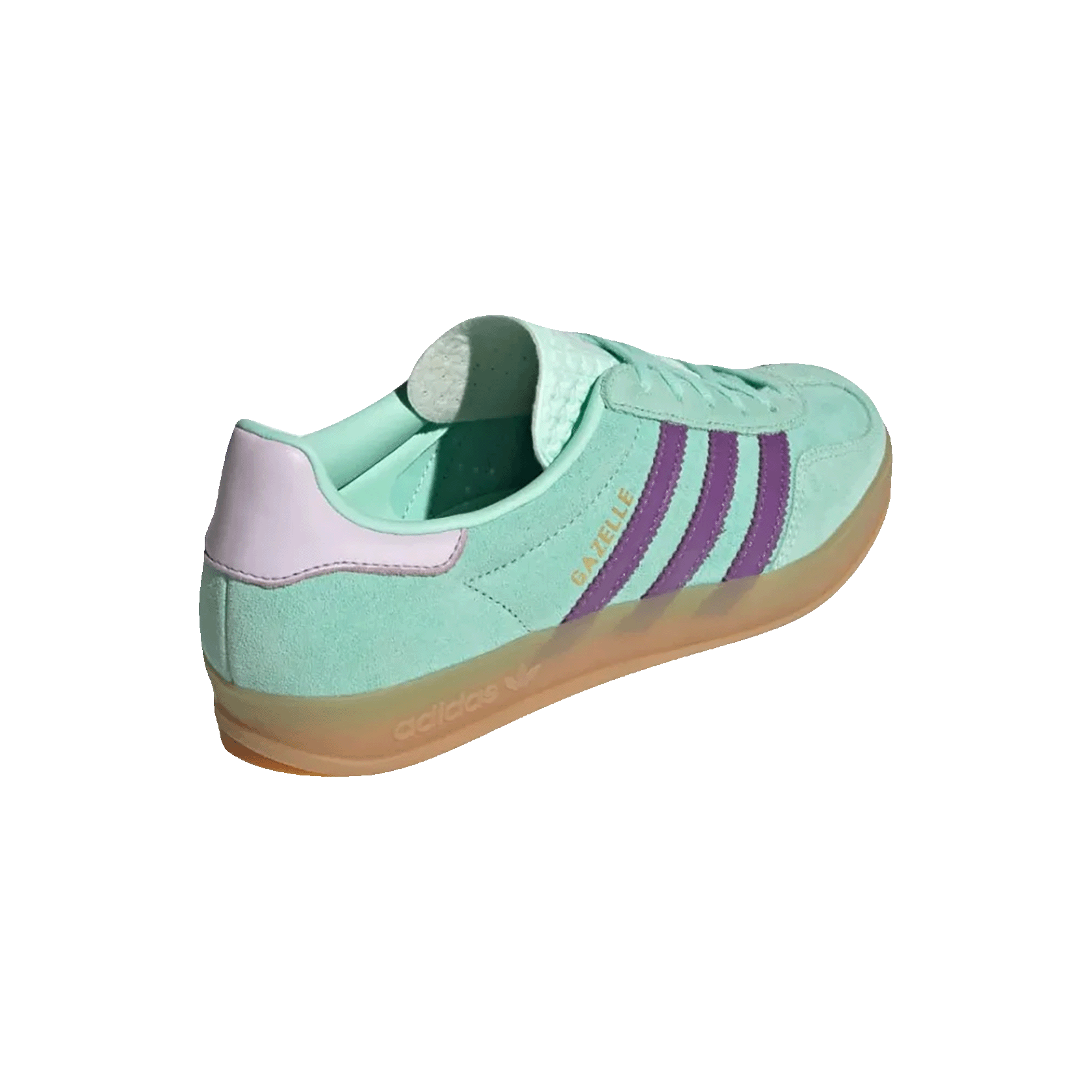 adidas Gazelle Indoor Clear Mint Active Purple (W) Back