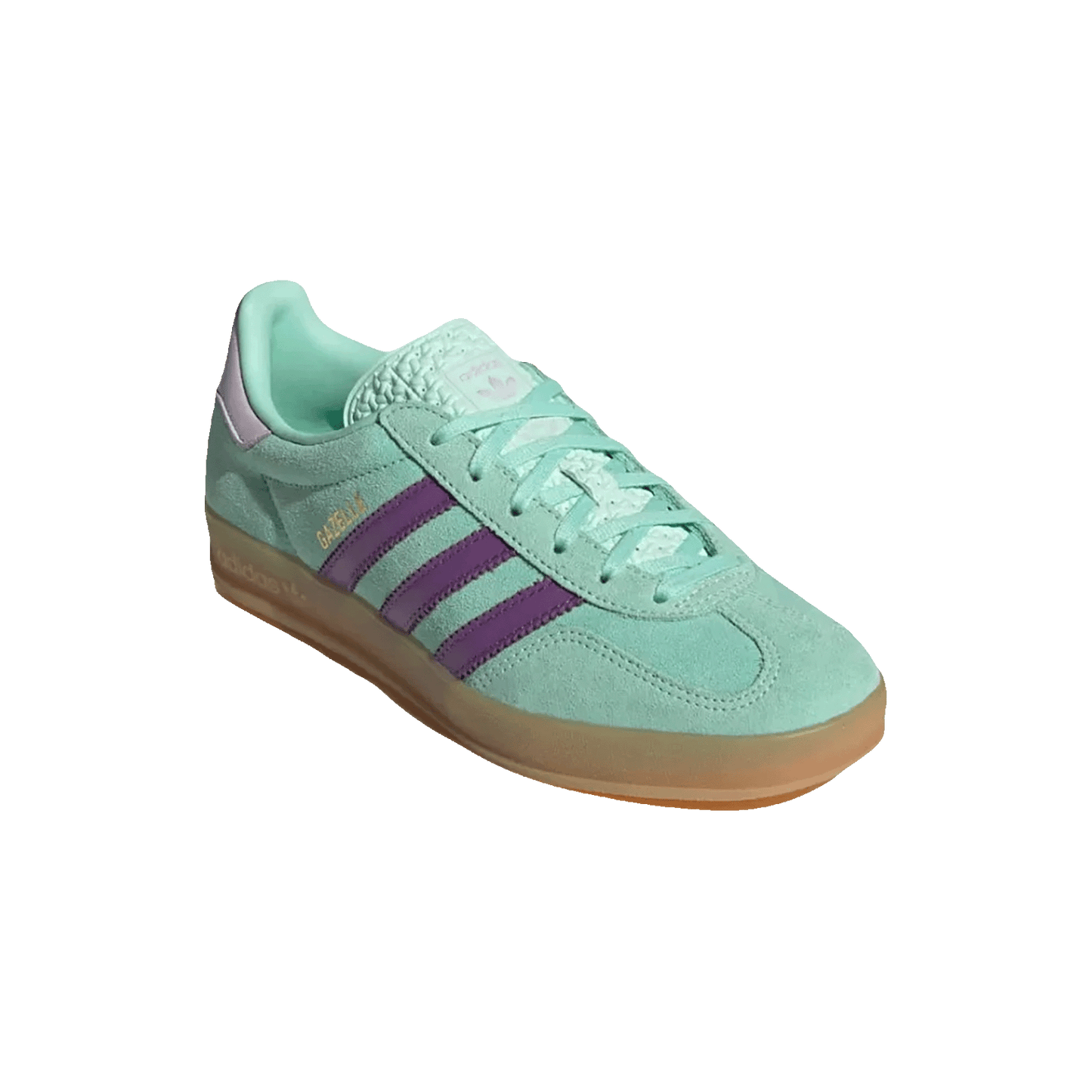 adidas Gazelle Indoor Clear Mint Active Purple (W) Side
