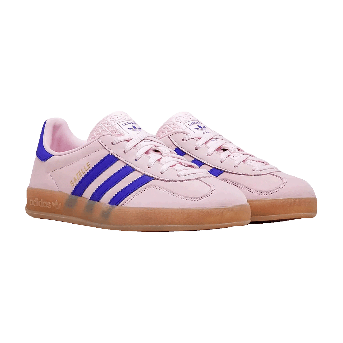 adidas Gazelle Indoor Clear Pink Lucid Blue (W) Side