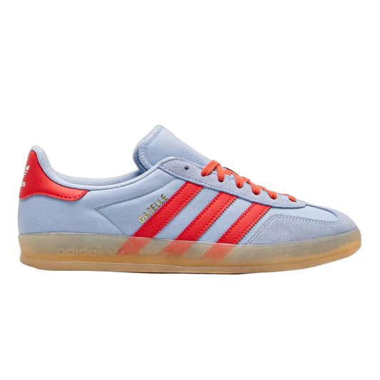 adidas Gazelle Indoor Clear Sky Crew Red Magic Beige JQ8388