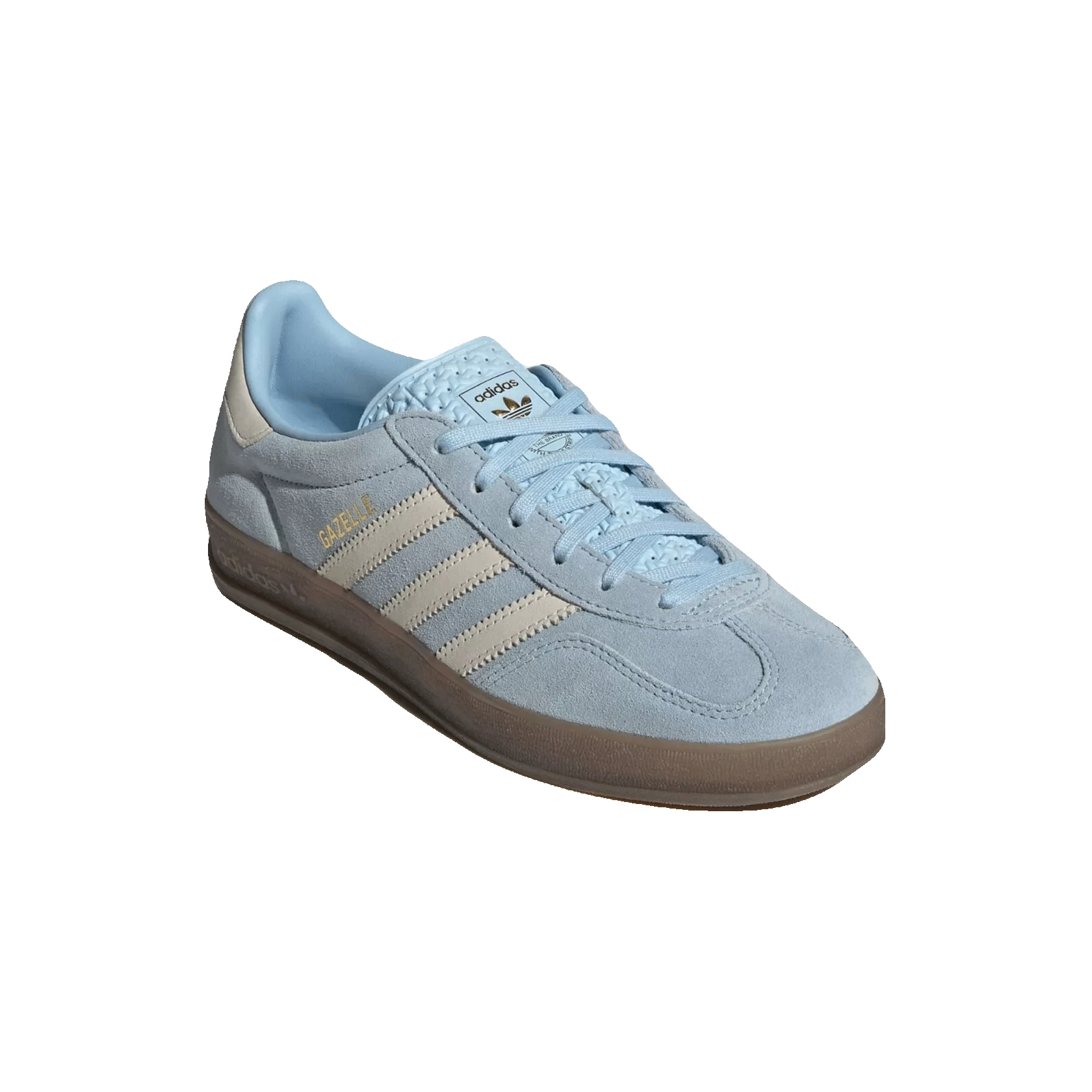 adidas Gazelle Indoor Clear Sky Off White (W) Side