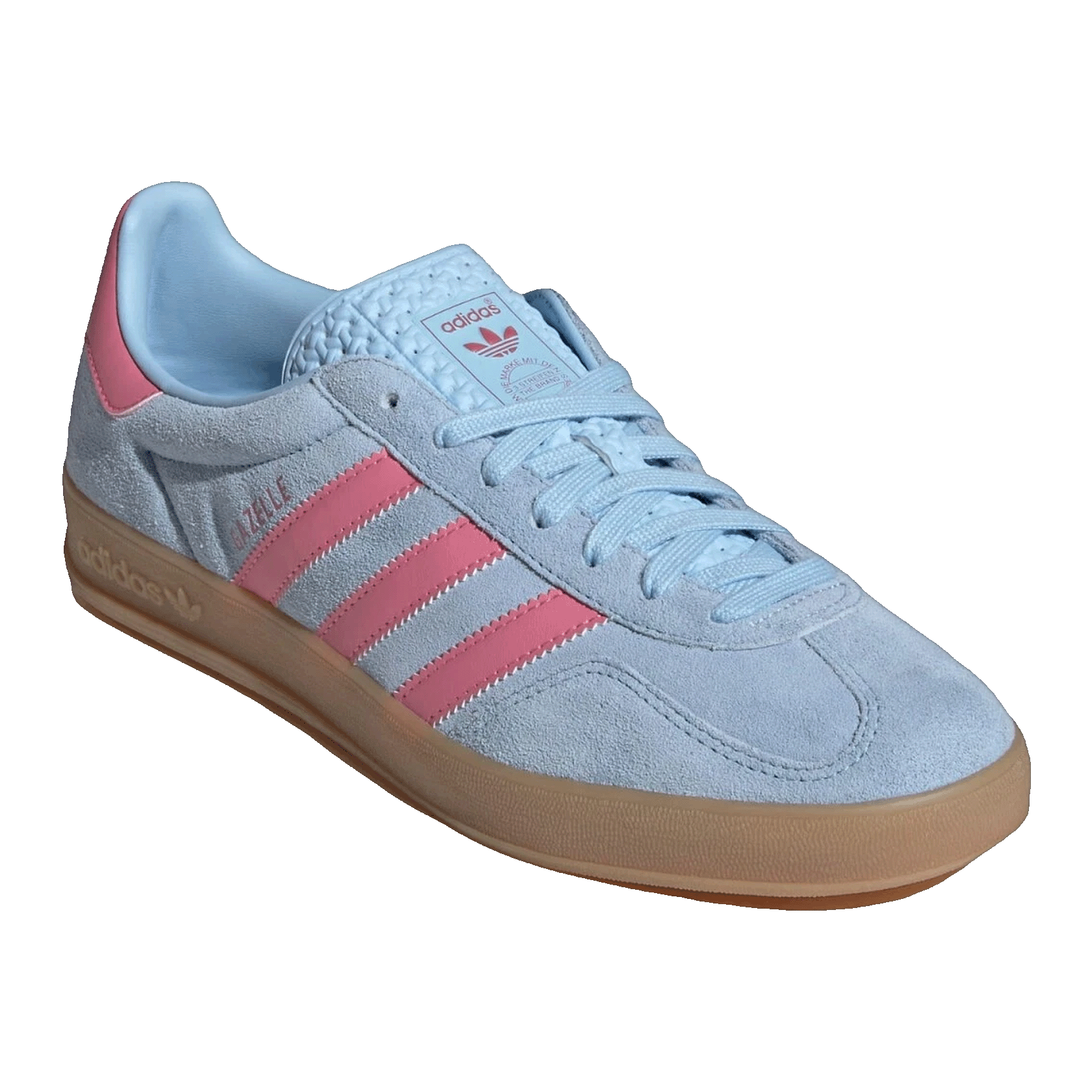 adidas Gazelle Indoor Clear Sky Rose Tone Side