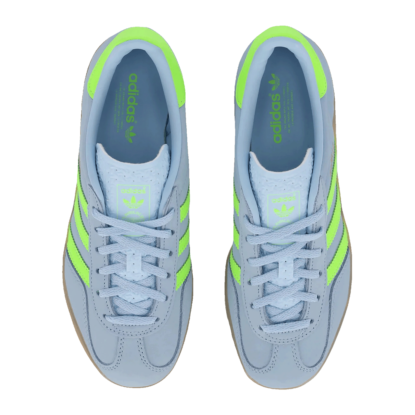 adidas Gazelle Indoor Clear Sky Solar Green (W) Oben