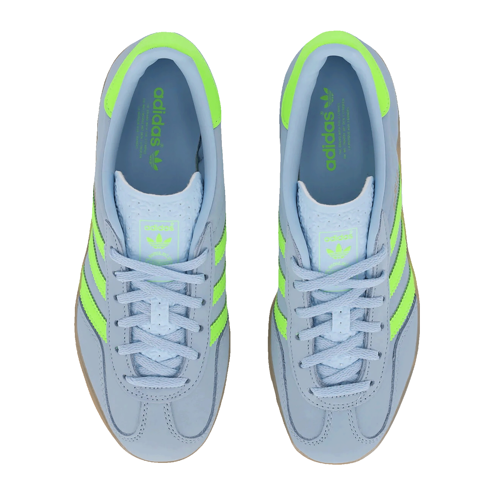 adidas Gazelle Indoor Clear Sky Solar Green (W) Oben