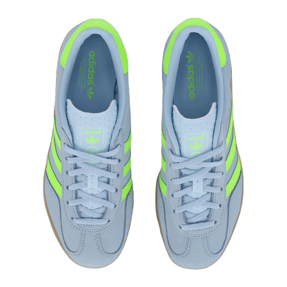 adidas Gazelle Indoor Clear Sky Solar Green (W) Oben