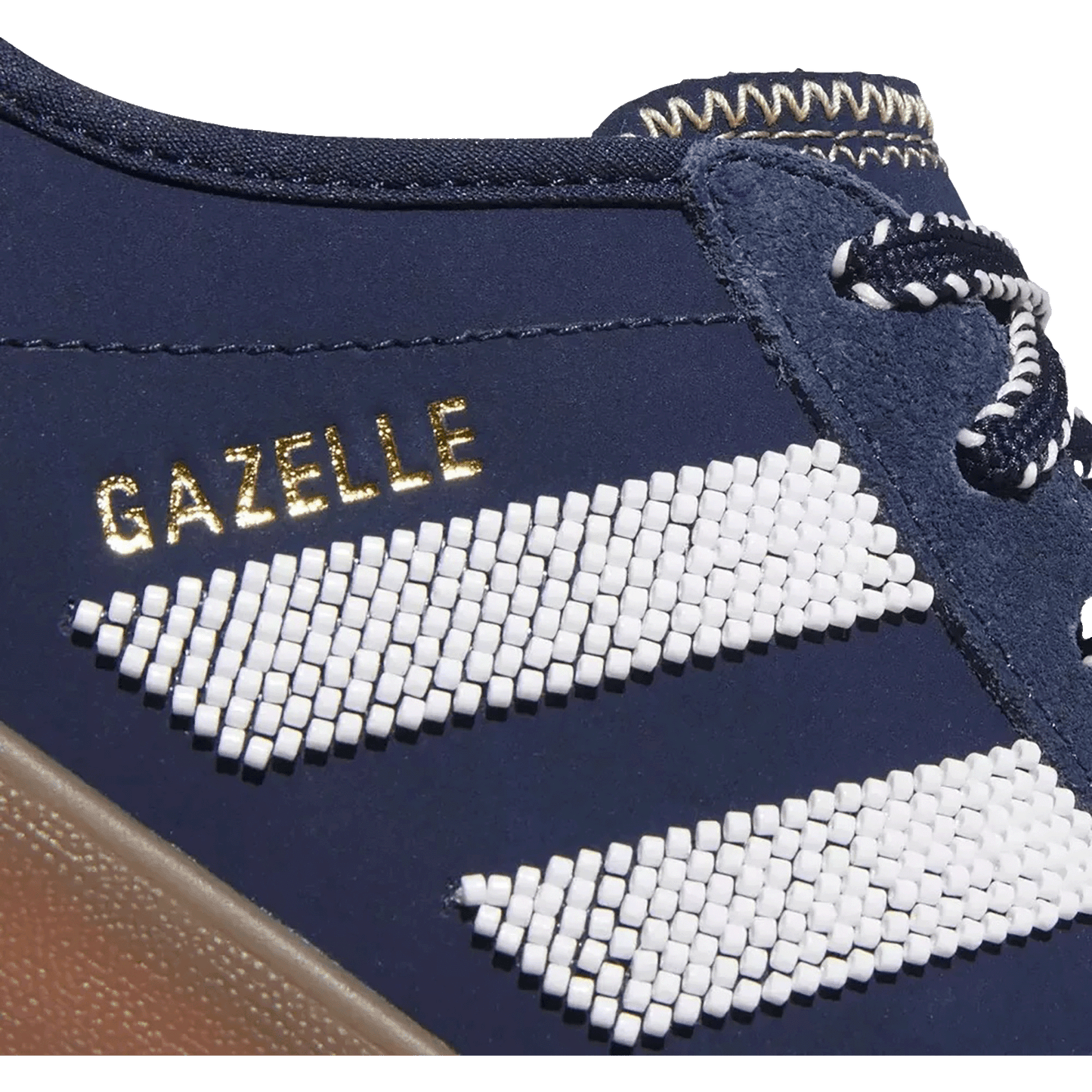 adidas Gazelle Indoor CLOT By Edison Chen Collegiate Navy Detail