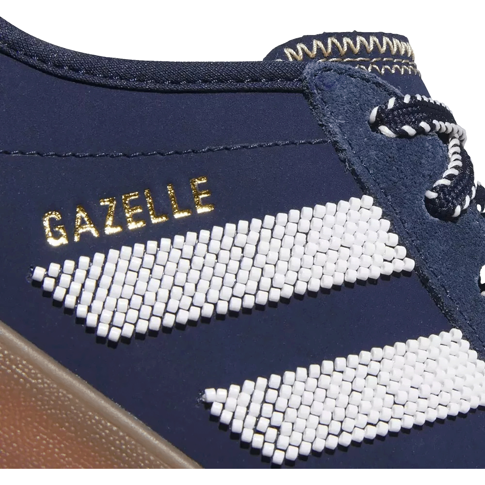 adidas Gazelle Indoor CLOT By Edison Chen Collegiate Navy Detail