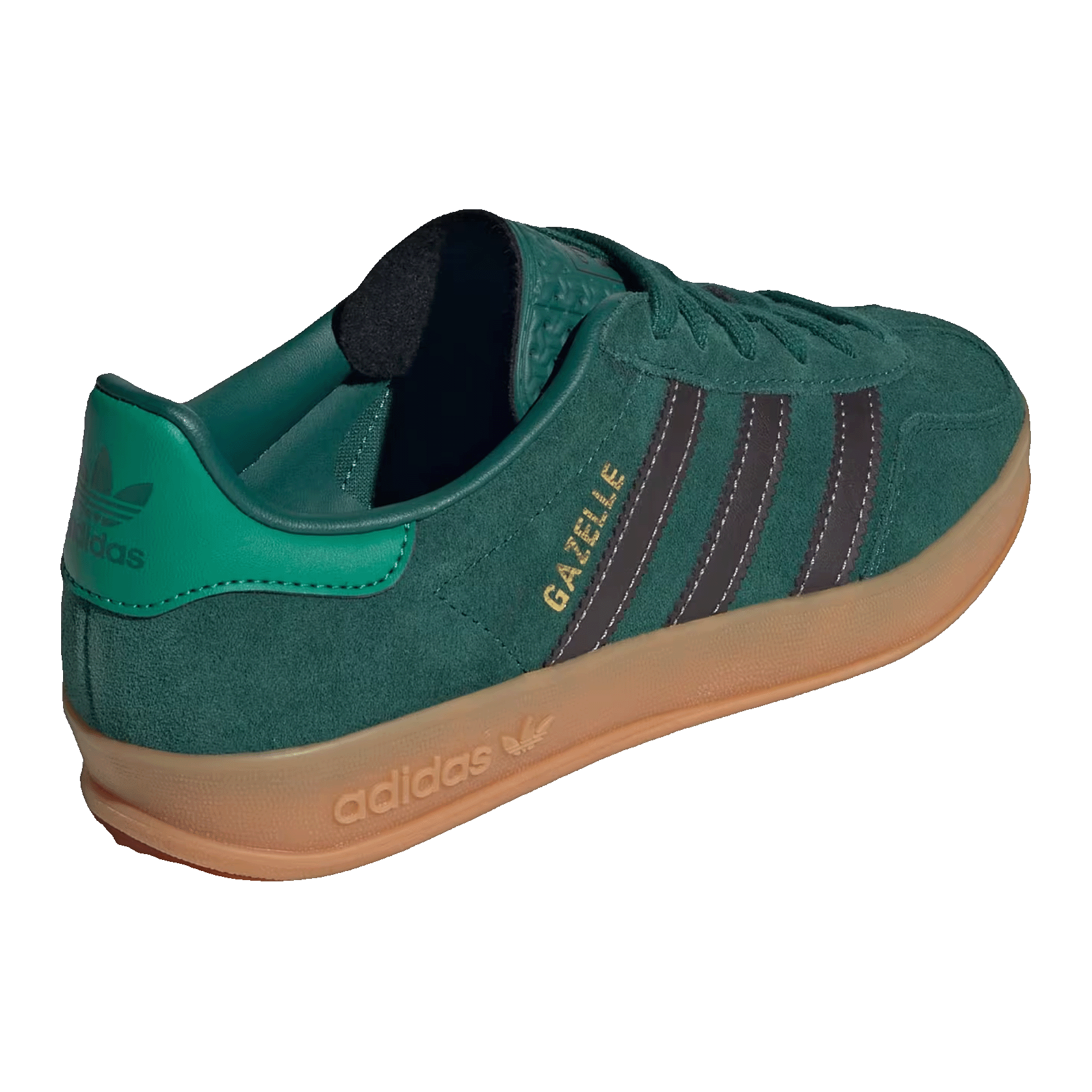 adidas Gazelle Indoor Collegiate Green Aurora Coffee (GS) Back IH6449