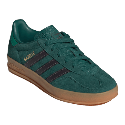 adidas Gazelle Indoor Collegiate Green Aurora Coffee (GS) Side IH6449
