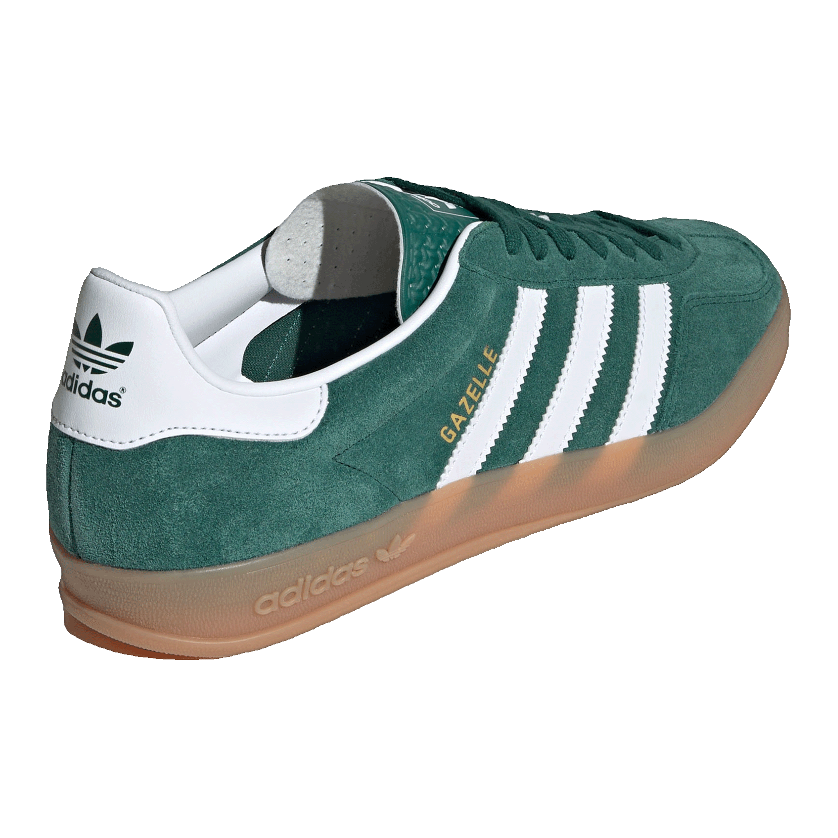 adidas Gazelle Indoor Collegiate Green Cloud White Gum Back JI2062