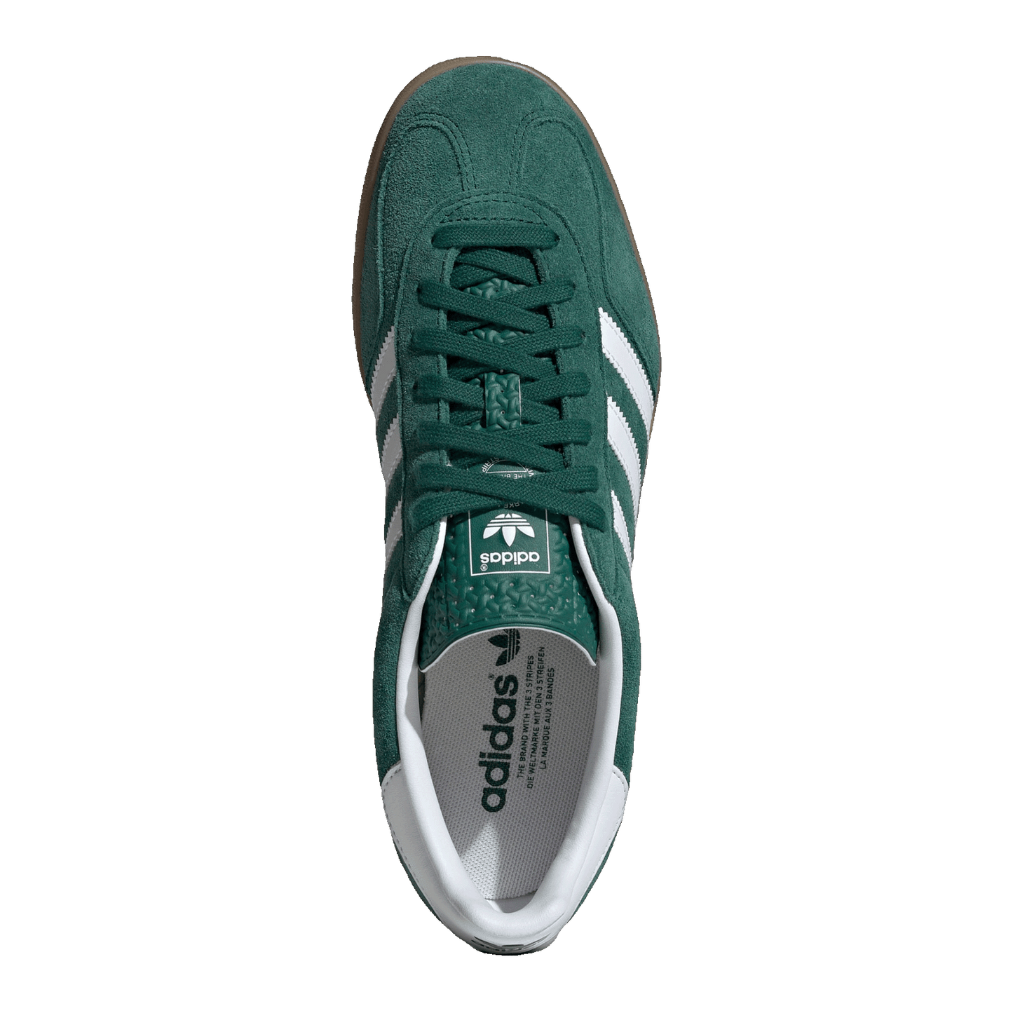adidas Gazelle Indoor Collegiate Green Cloud White Gum Oben JI2062