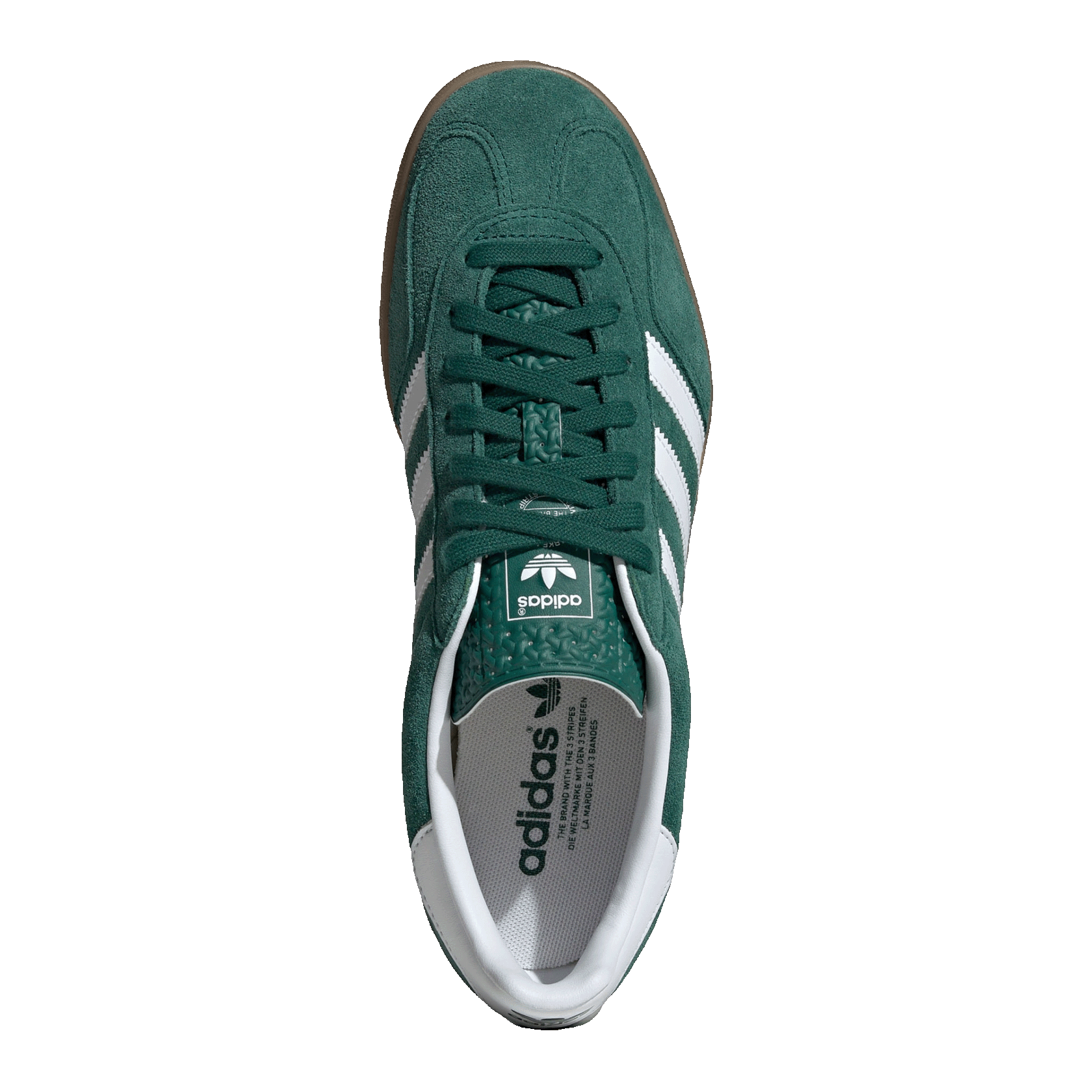 adidas Gazelle Indoor Collegiate Green Cloud White Gum Oben JI2062