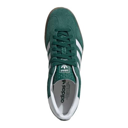 adidas Gazelle Indoor Collegiate Green Cloud White Gum Oben JI2062