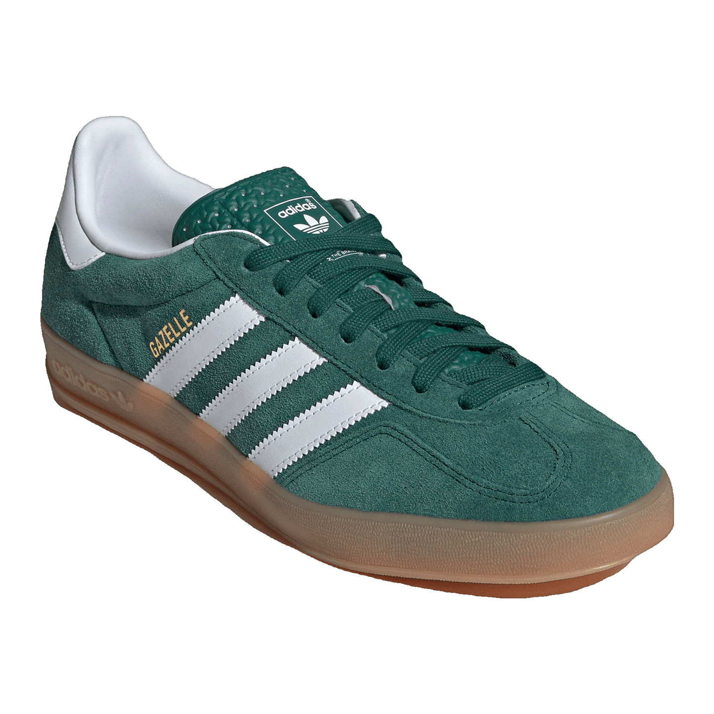 adidas Gazelle Indoor Collegiate Green Cloud White Gum Side JI2062
