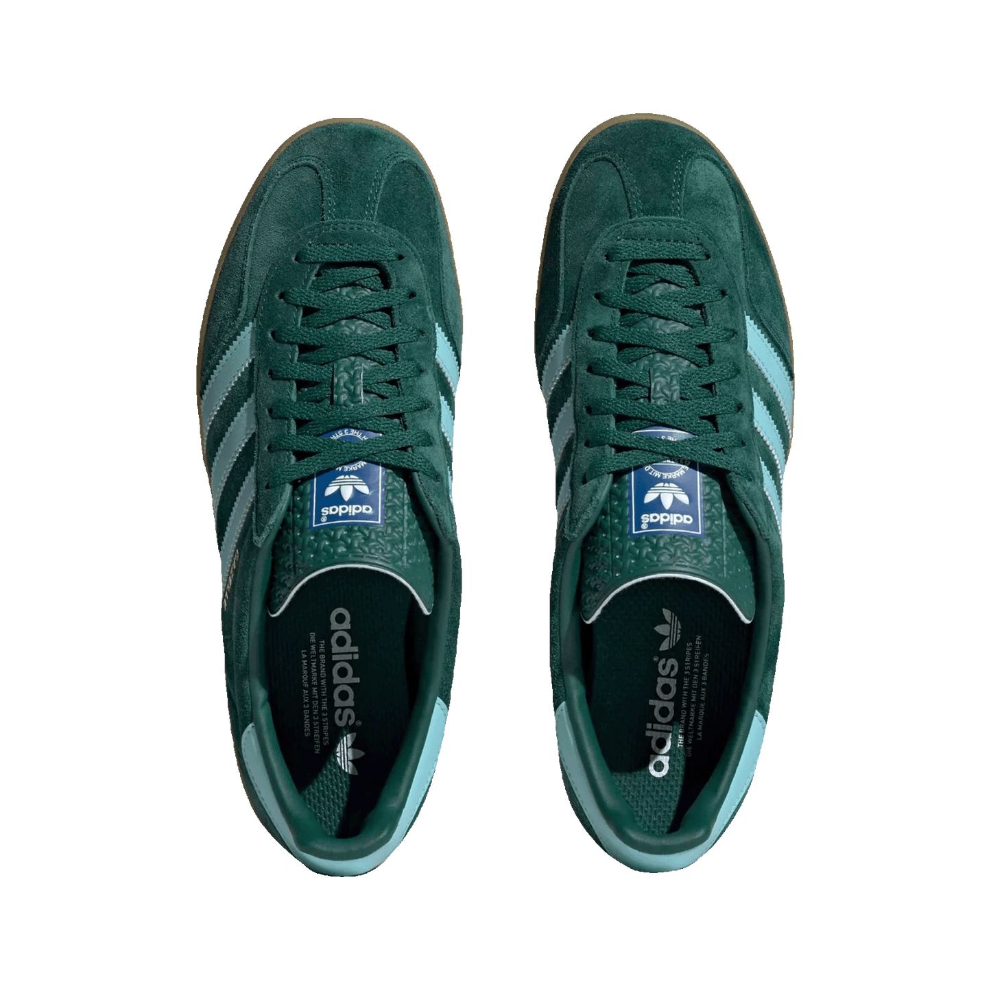 adidas Gazelle Indoor Collegiate Green Oben