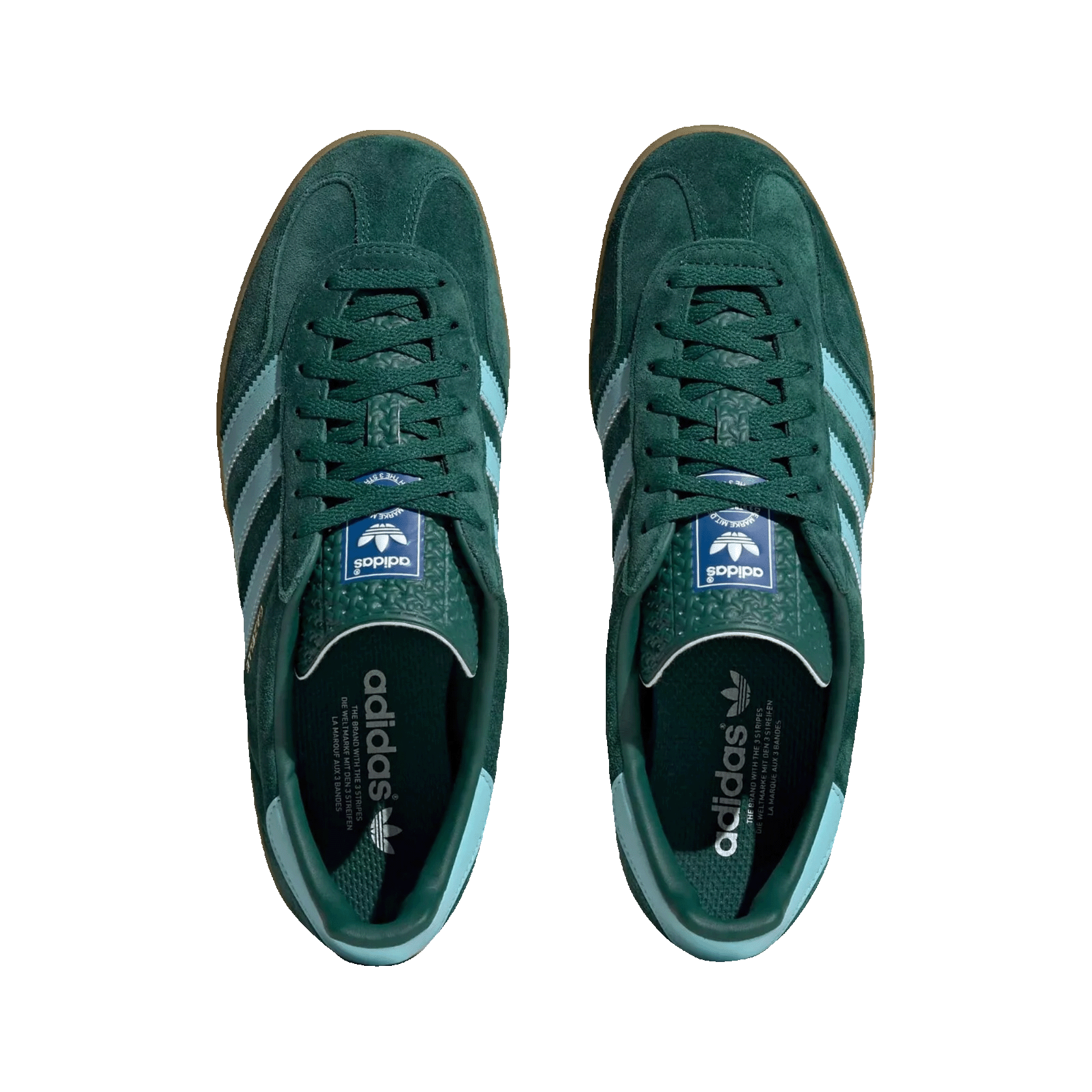 adidas Gazelle Indoor Collegiate Green Oben