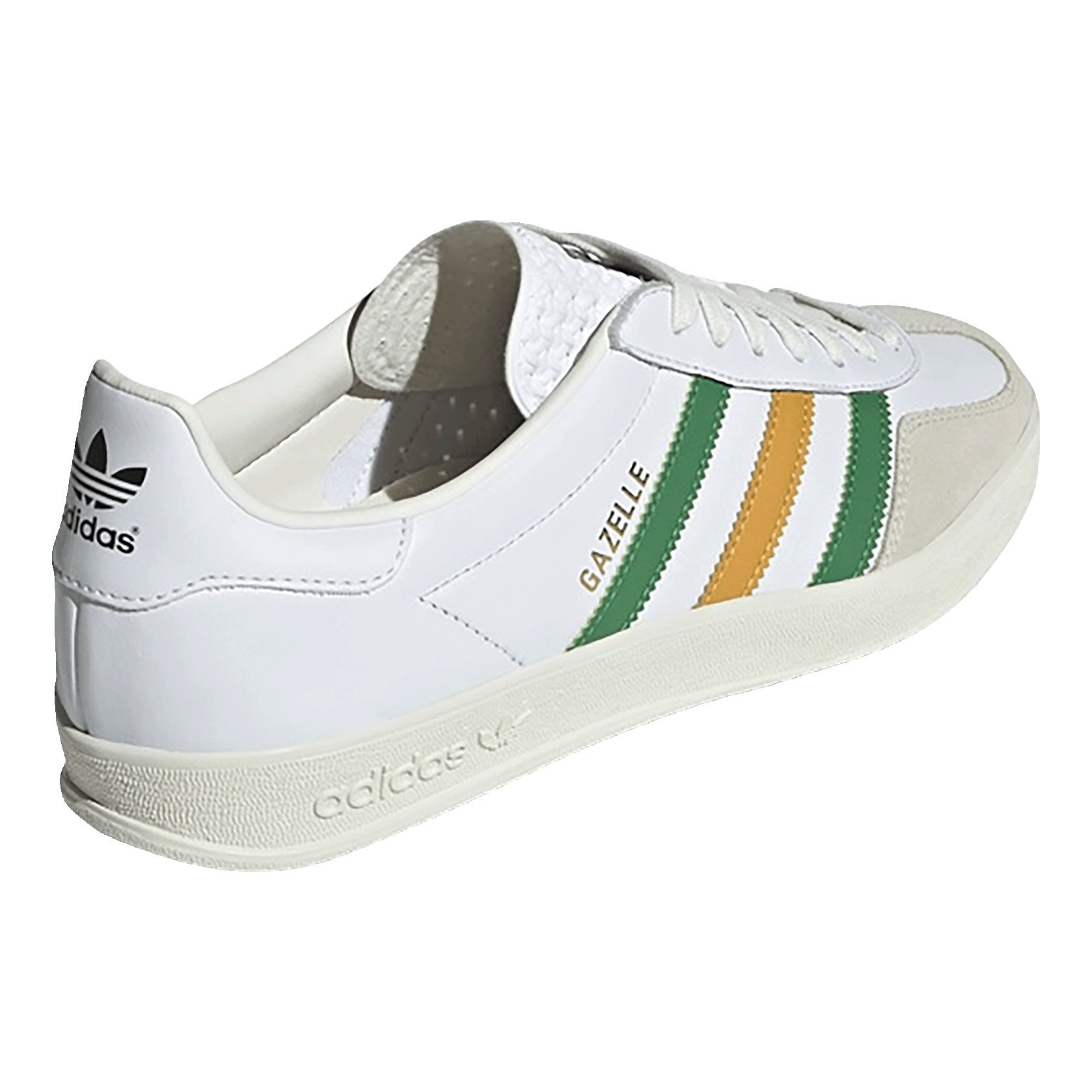 adidas Gazelle Indoor Collegiate Green Preloved Yellow Back