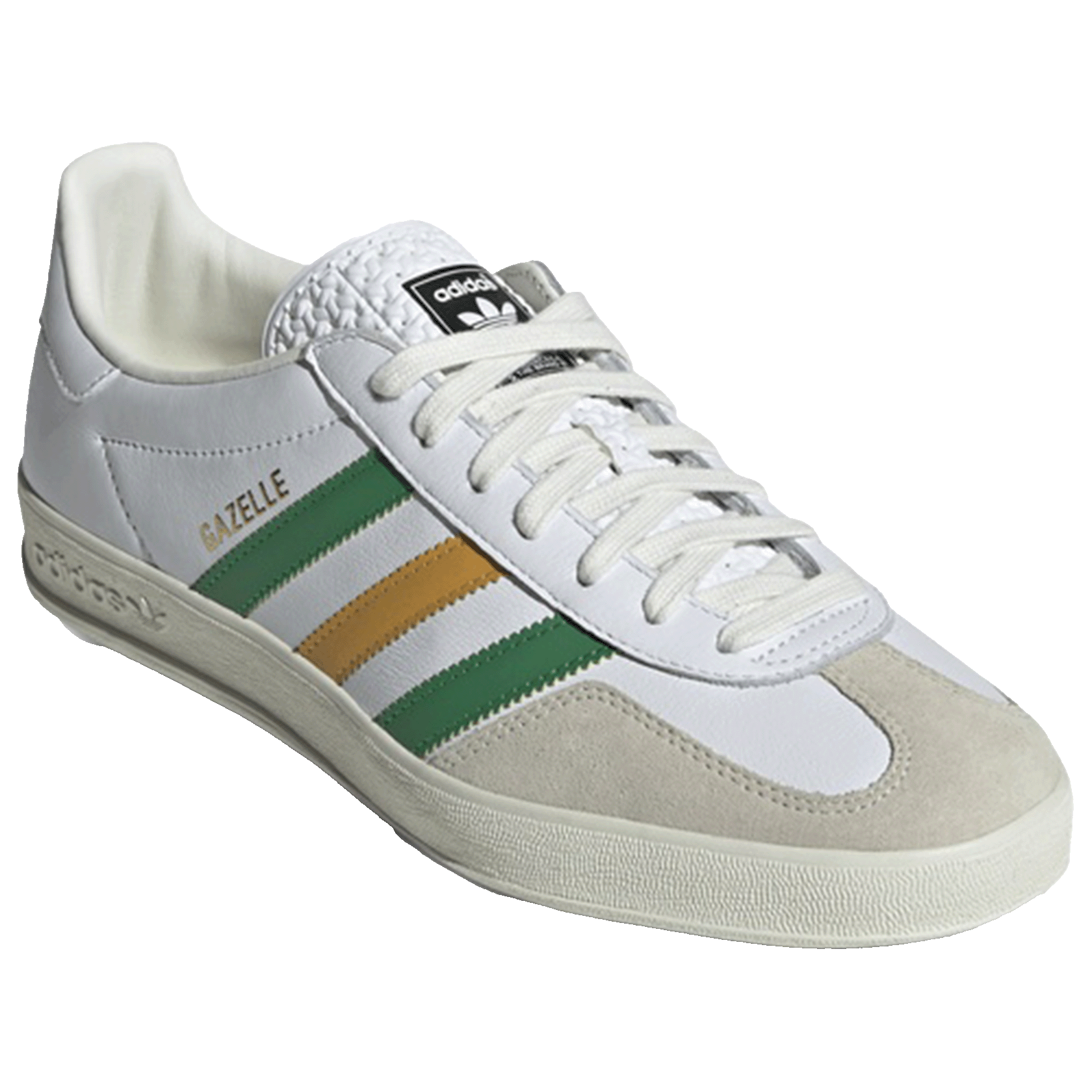 adidas Gazelle Indoor Collegiate Green Preloved Yellow Side