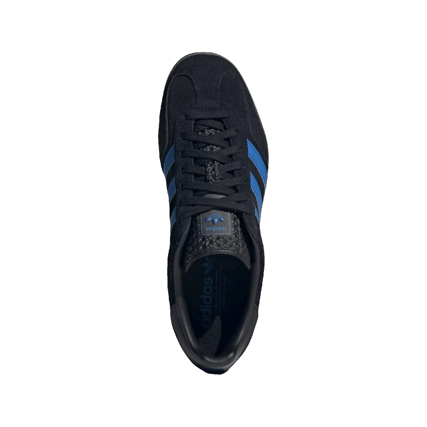 adidas Gazelle Indoor Core Black Blue Oben