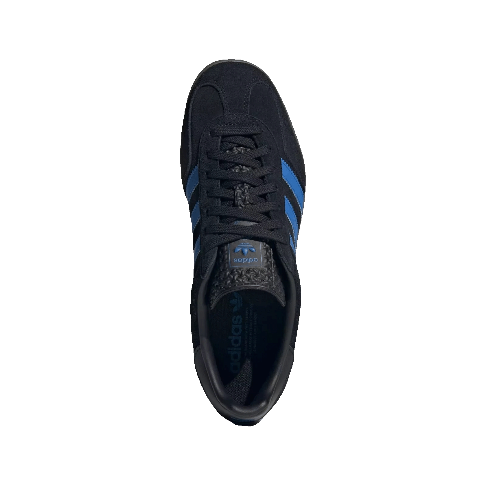 adidas Gazelle Indoor Core Black Blue Oben