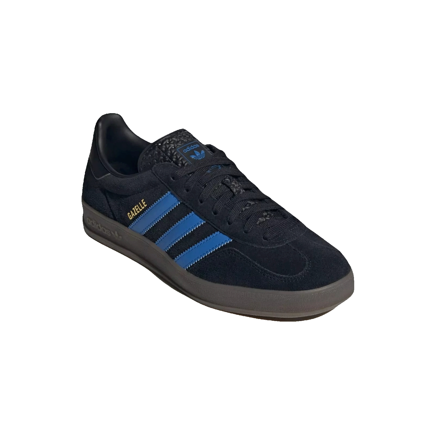 adidas Gazelle Indoor Core Black Blue Side