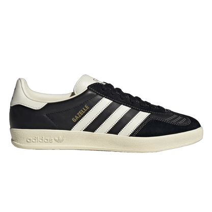 adidas Gazelle Indoor Core Black Cream White Gold Metallic