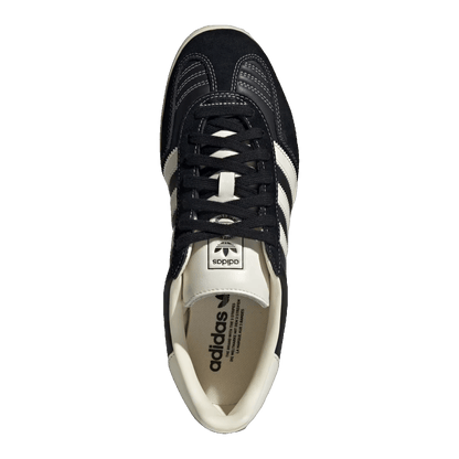 adidas Gazelle Indoor Core Black Cream White Gold Metallic Oben