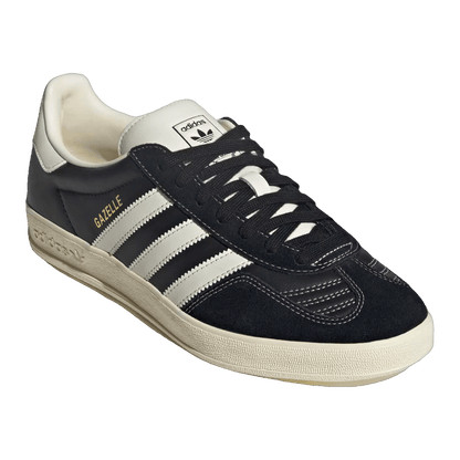 adidas Gazelle Indoor Core Black Cream White Gold Metallic Side