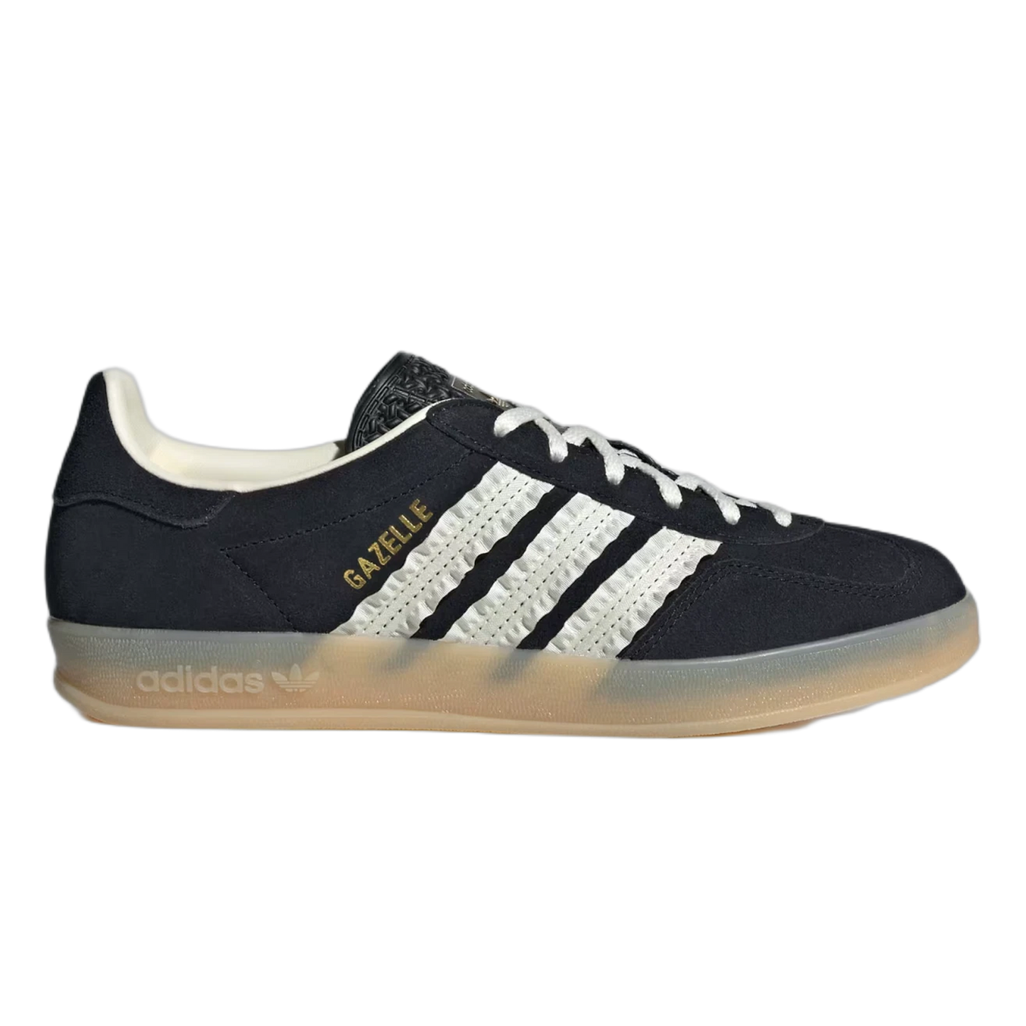 adidas Gazelle Indoor Core Black Cream White Gum (W) JS1412