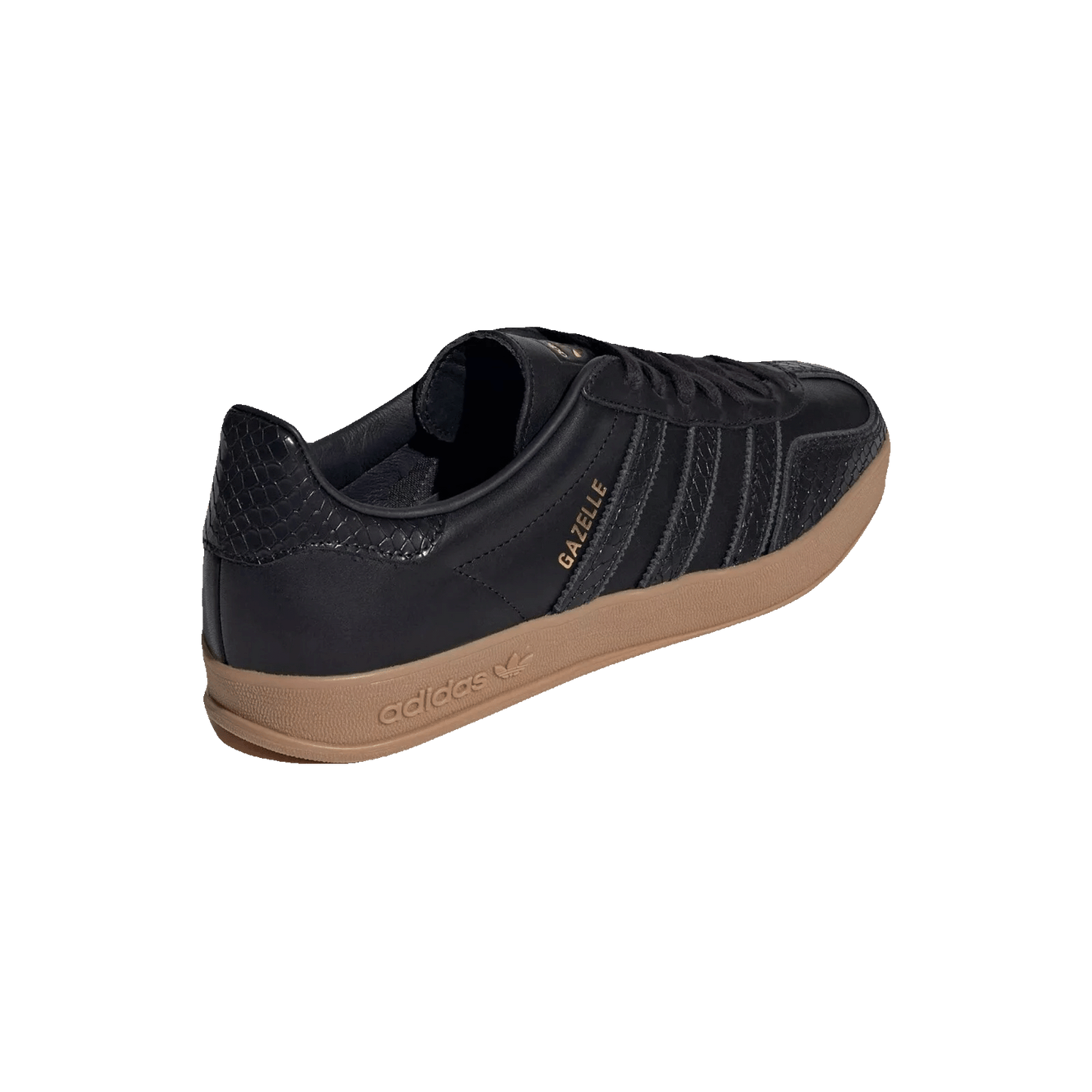 adidas Gazelle Indoor Core Black Snakeskin Back