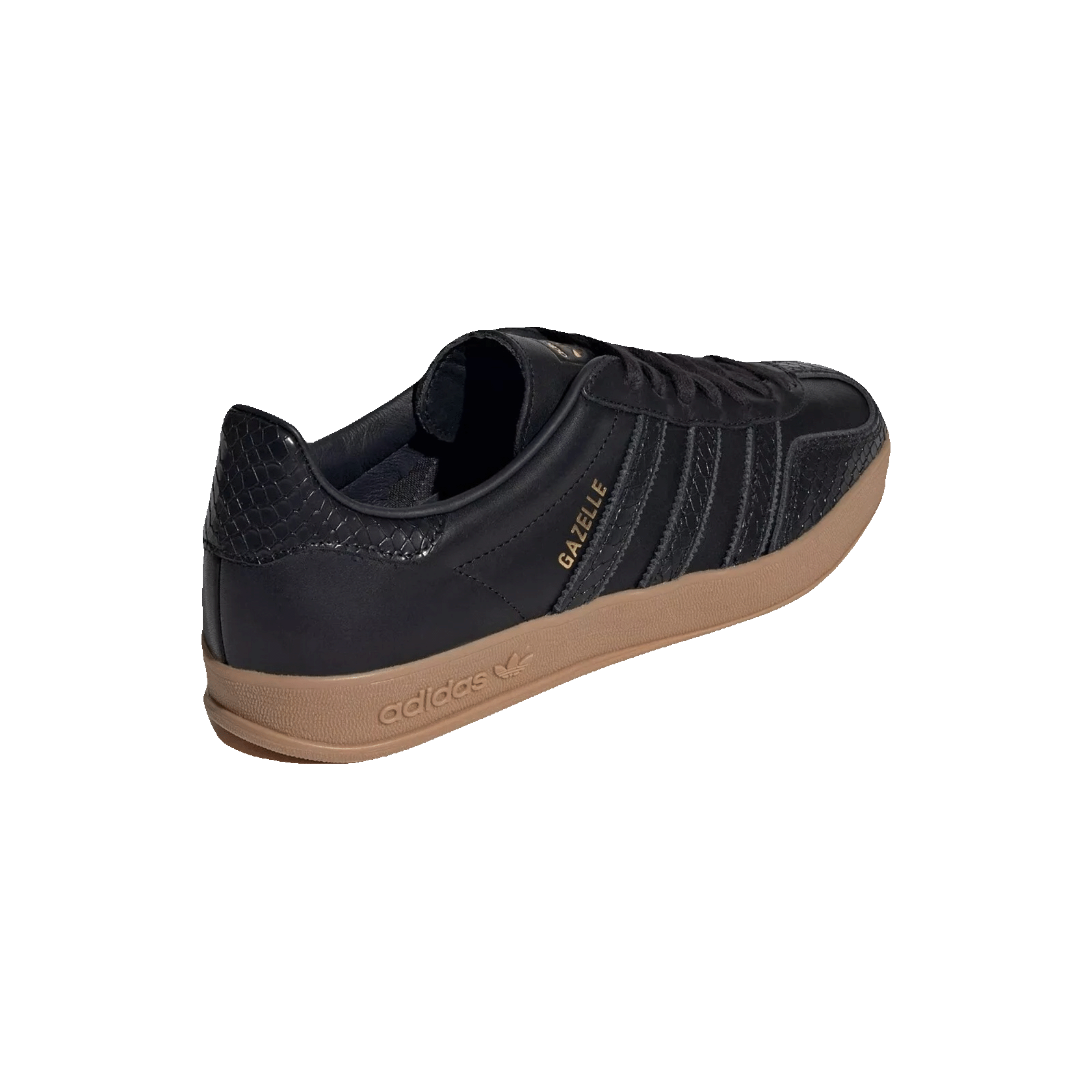 adidas Gazelle Indoor Core Black Snakeskin Back