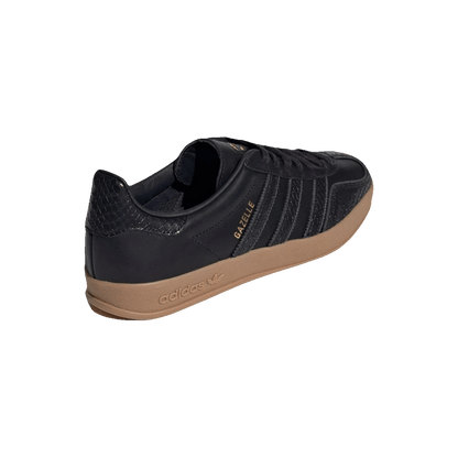 adidas Gazelle Indoor Core Black Snakeskin Back