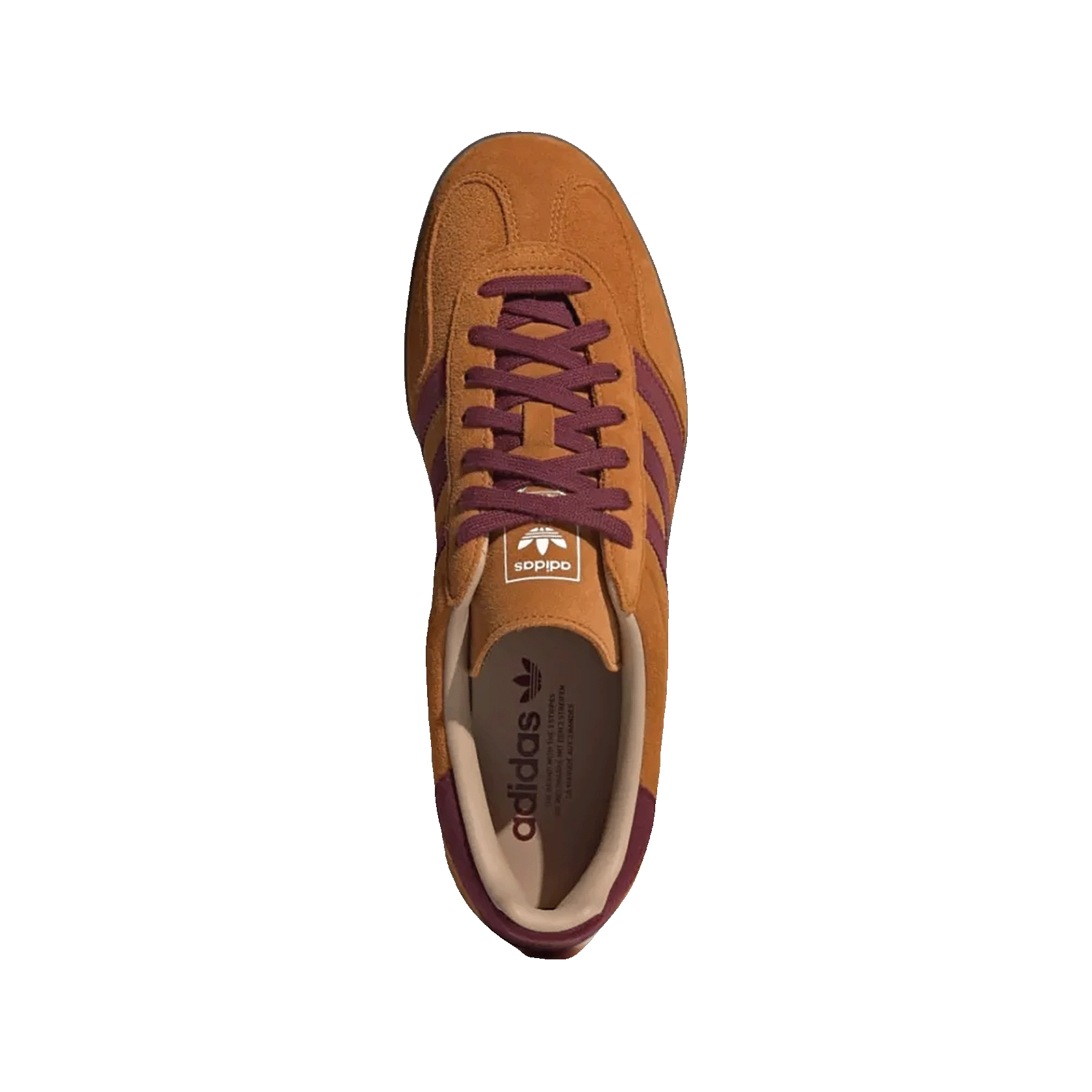 adidas Gazelle Indoor Craft Ochre Shadow Red Warm Sandstone Oben