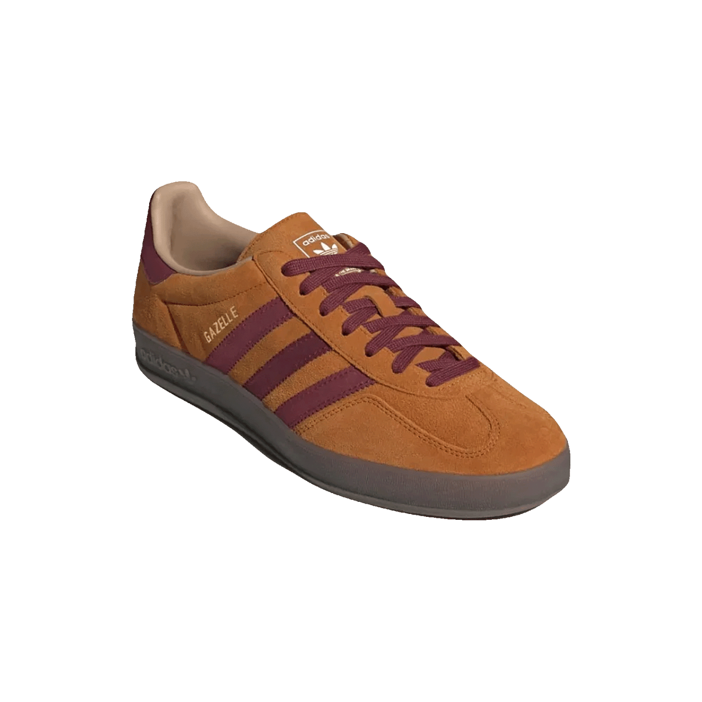 adidas Gazelle Indoor Craft Ochre Shadow Red Warm Sandstone Side