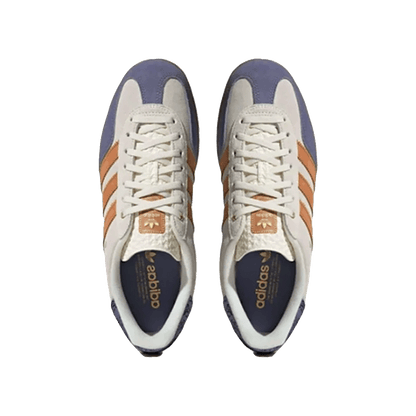 adidas Gazelle Indoor Cream White Blue Orange Oben