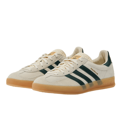 adidas Gazelle Indoor Cream White Collegiate Green Gum Side