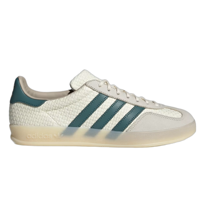 adidas Gazelle Indoor Cream White Preloved Teal JR3837