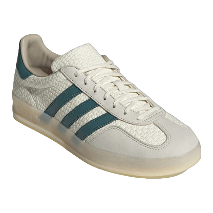 adidas Gazelle Indoor Cream White Preloved Teal Side JR3837