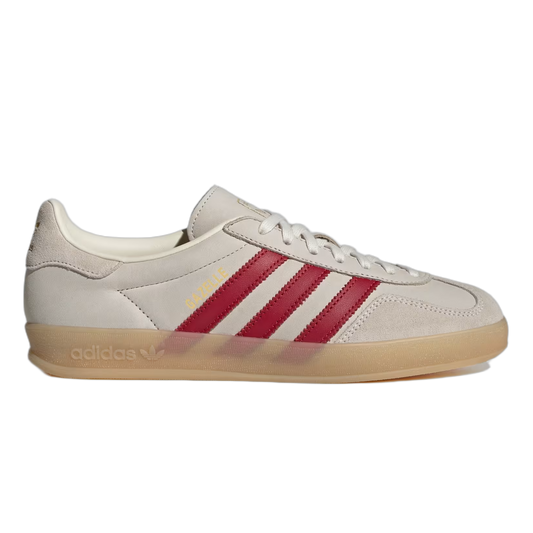 adidas Gazelle Indoor Cream White Red Gum IH9676
