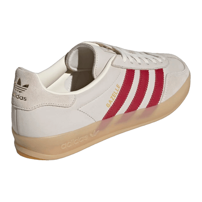 adidas Gazelle Indoor Cream White Red Gum Back IH9676