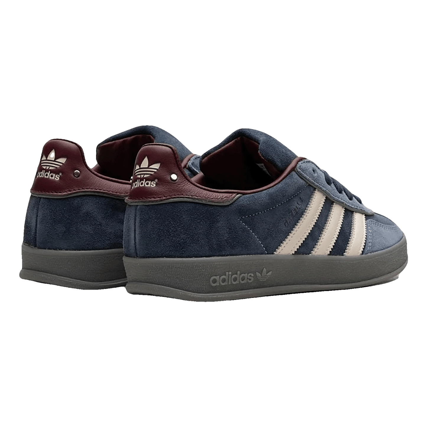 adidas Gazelle Indoor Crew Navy Burgundy Back