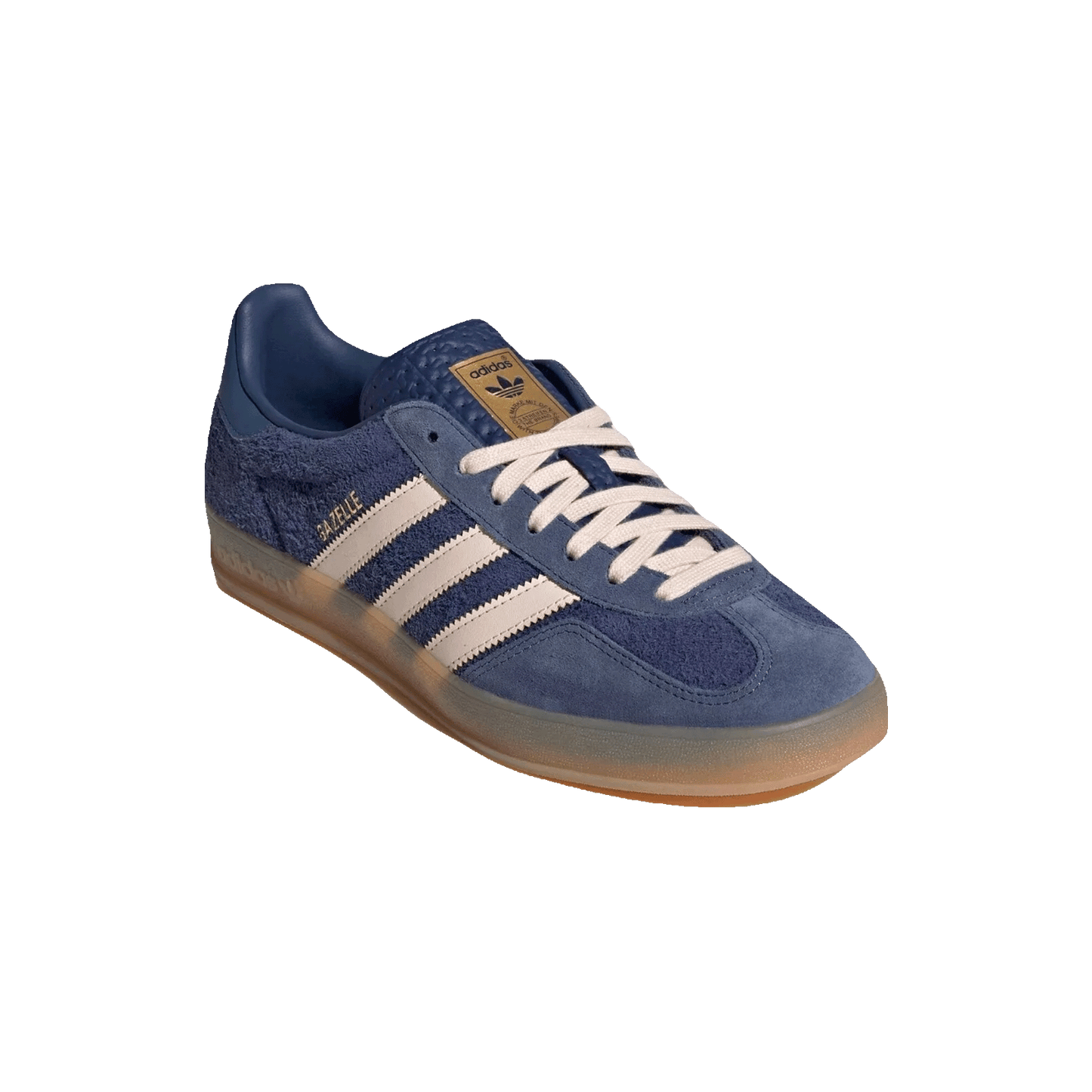 adidas Gazelle Indoor Dark Blue Bliss Orange Side