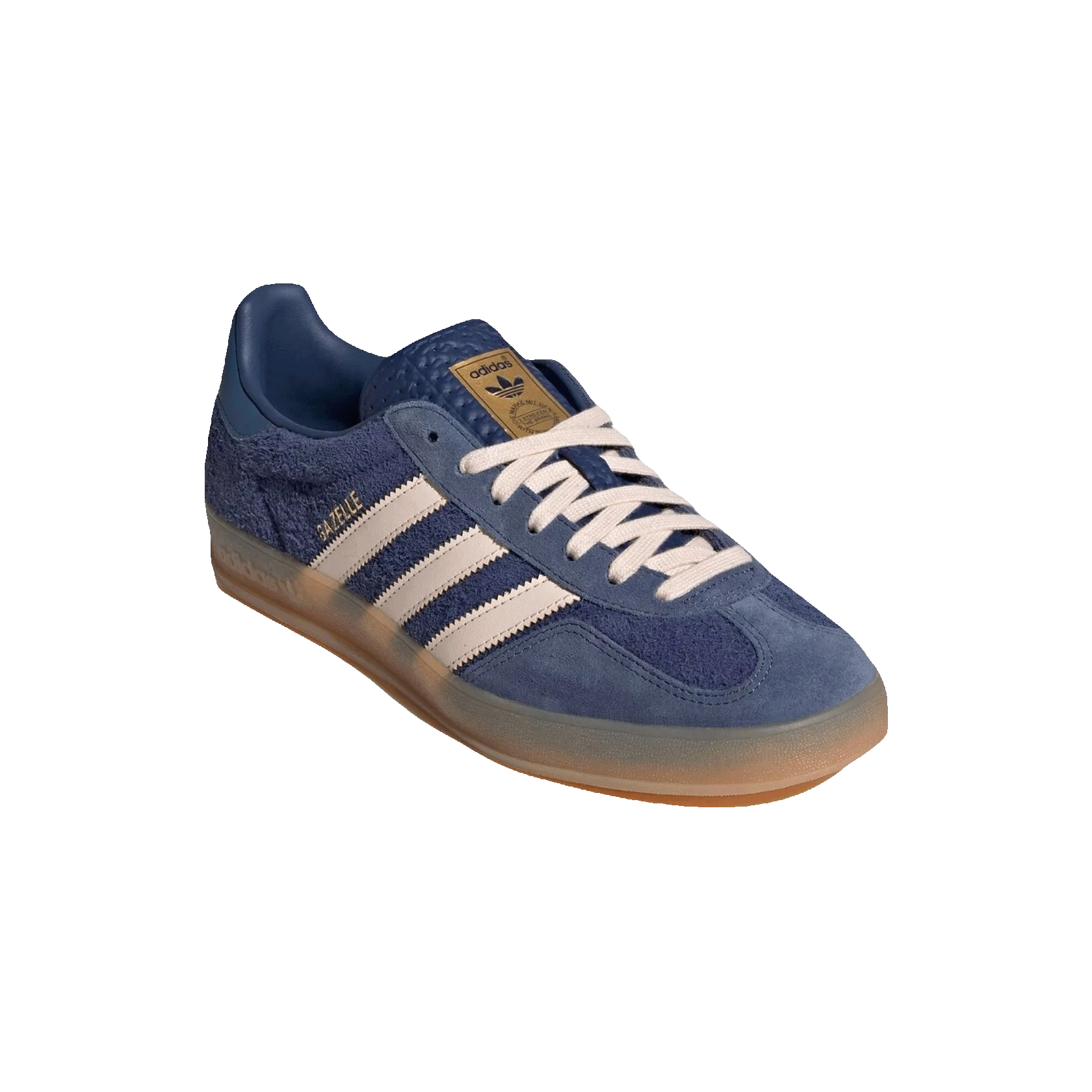 adidas Gazelle Indoor Dark Blue Bliss Orange Side