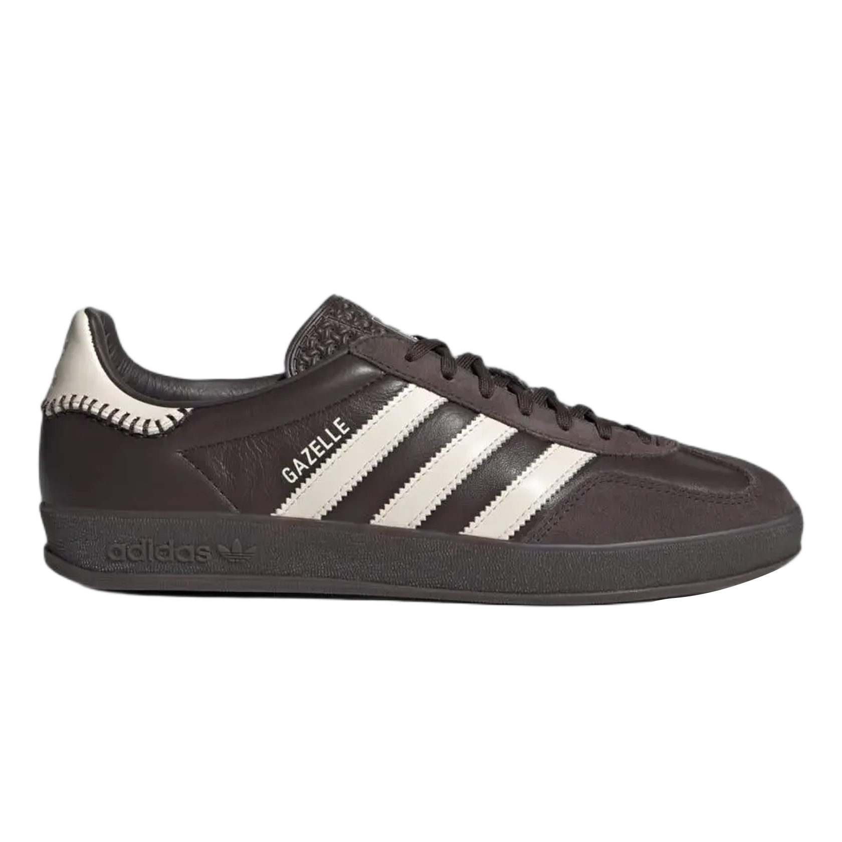 adidas Gazelle Indoor Dark Brown Wonder White JQ1747