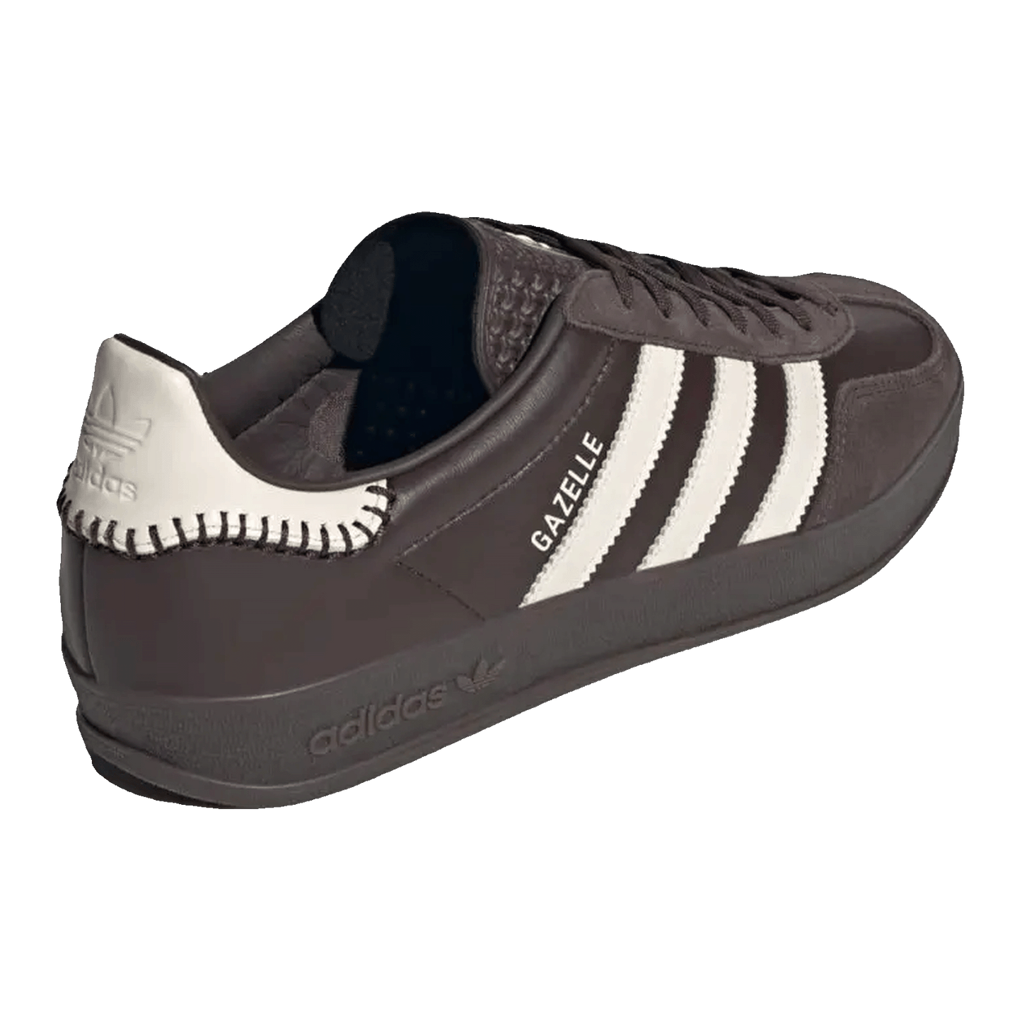 adidas Gazelle Indoor Dark Brown Wonder White Back JQ1747
