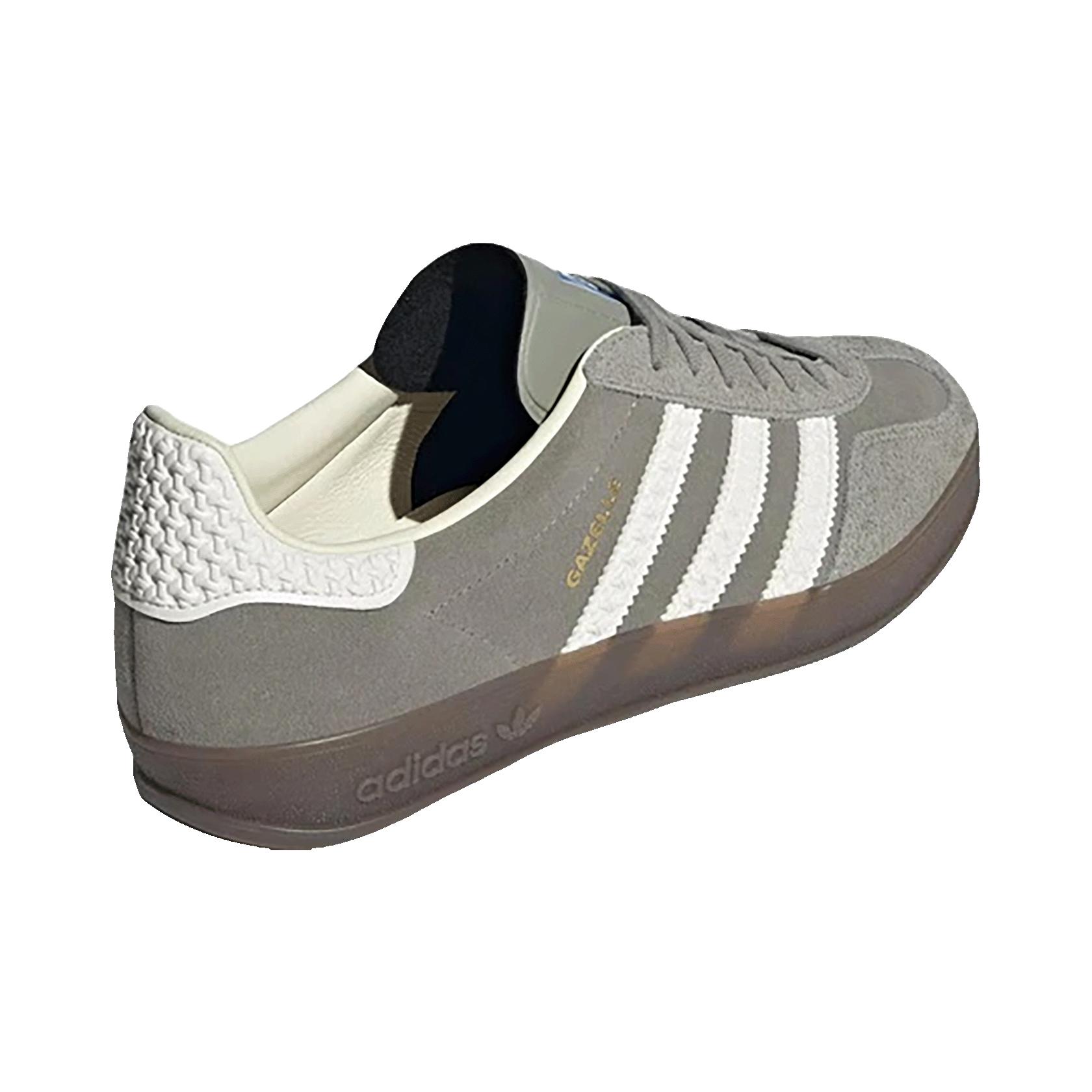 adidas Gazelle Indoor Dark Grey White Back