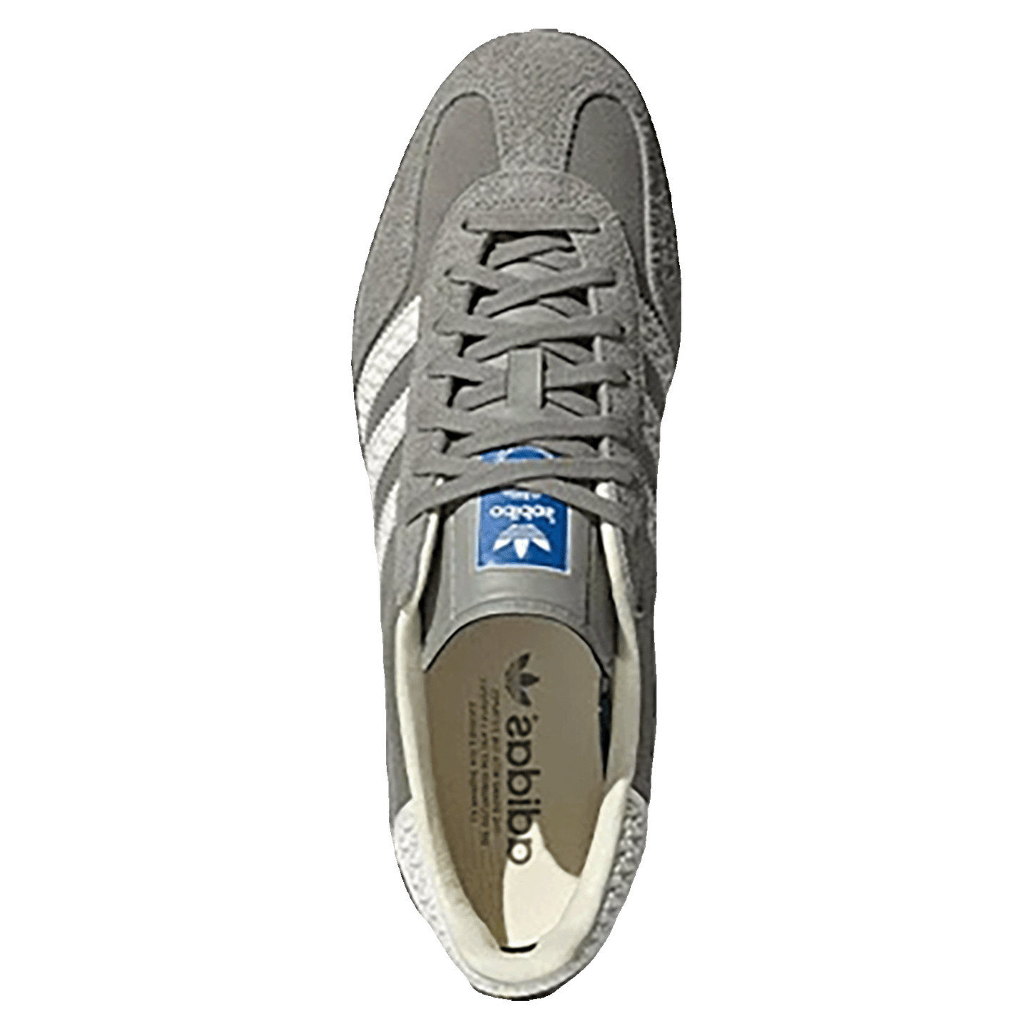 adidas Gazelle Indoor Dark Grey White Oben